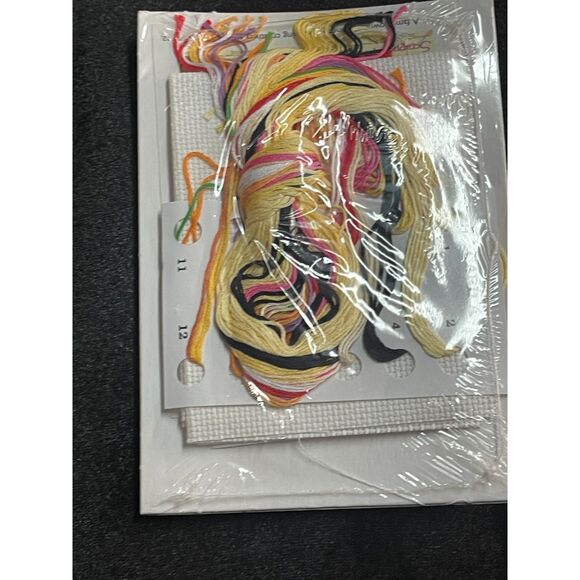 Janlynn Cross Stitch Embroidery Kit We'll Always Be Best Friends You know Too Mu - Picture 4 of 4